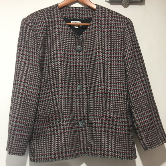 VINTAGE LIPTONS WOOL JACKETS SIZE 12 - Picture 2 of 5